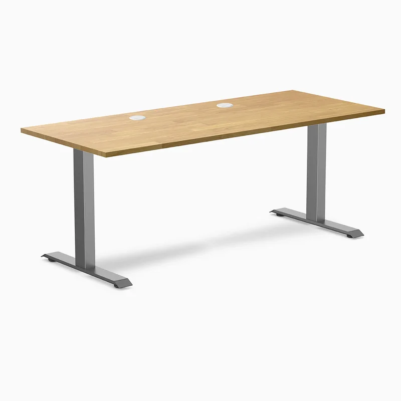 Desky Zero Rubberwood Office Desk