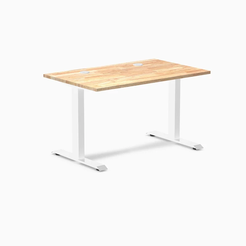 Desky Zero Rubberwood Office Desk