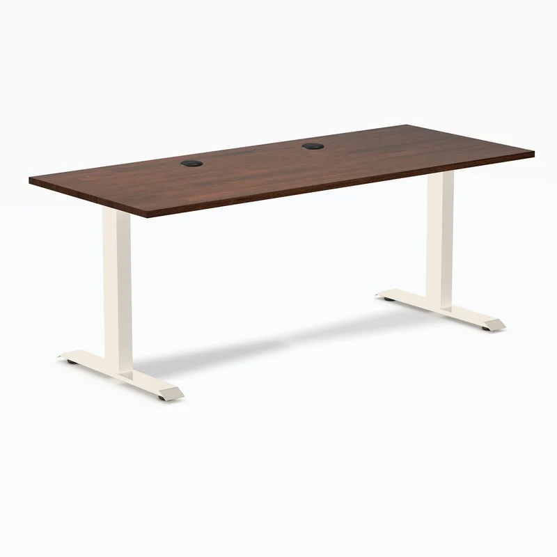 Desky Zero Rubberwood Office Desk