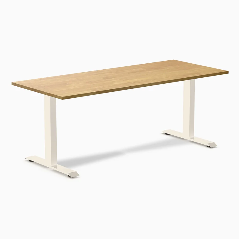 Desky Zero Rubberwood Office Desk