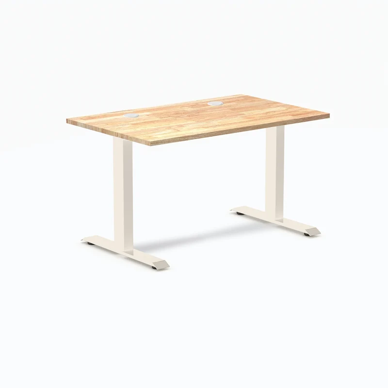 Desky Zero Rubberwood Office Desk