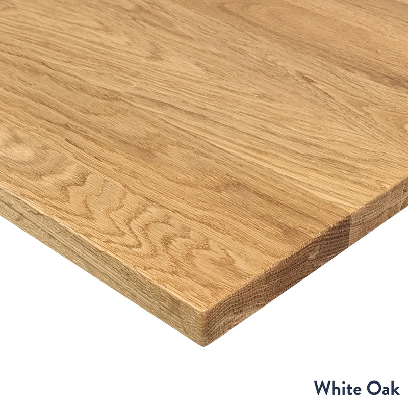 Desky Hardwood L-Shape Sit Stand Desk