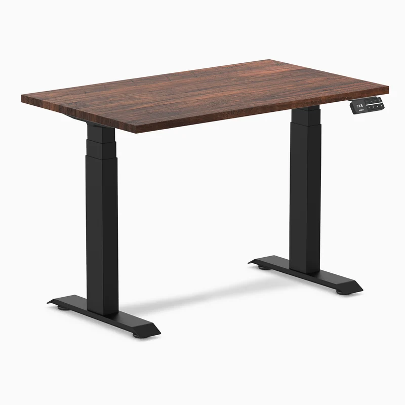Desky Dual Mini Softwood Sit Stand Desk