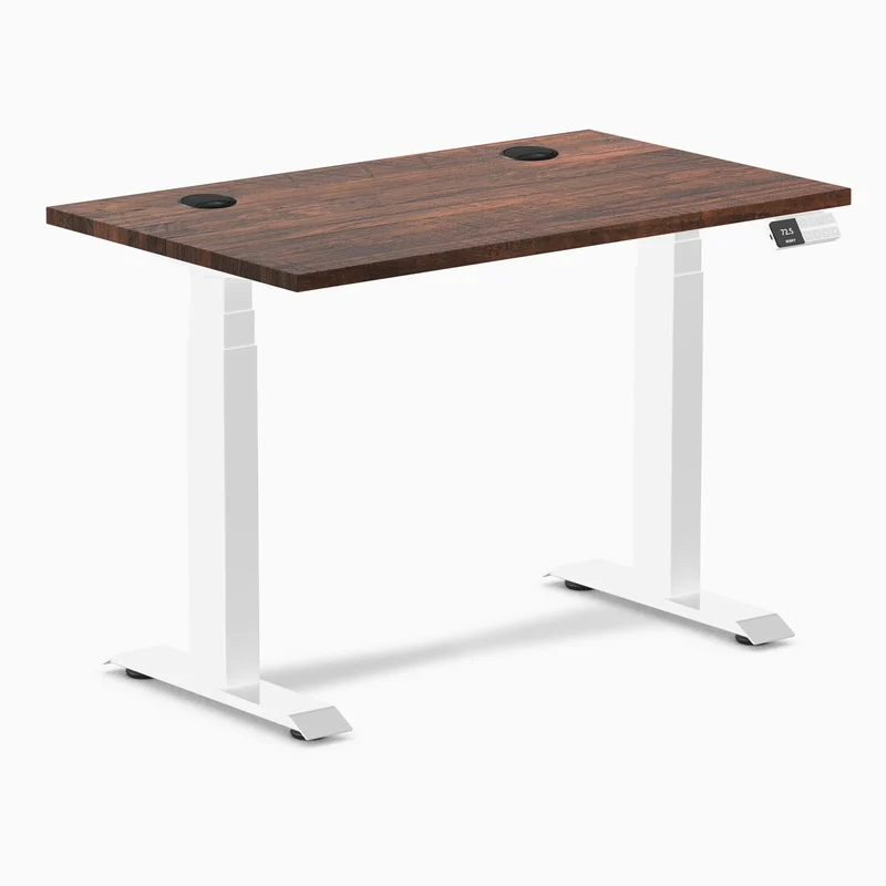 Desky Dual Mini Softwood Sit Stand Desk