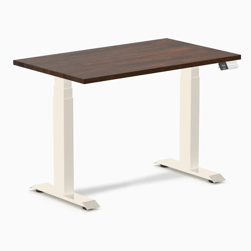 Desky Dual Mini Rubberwood Sit Stand Desk