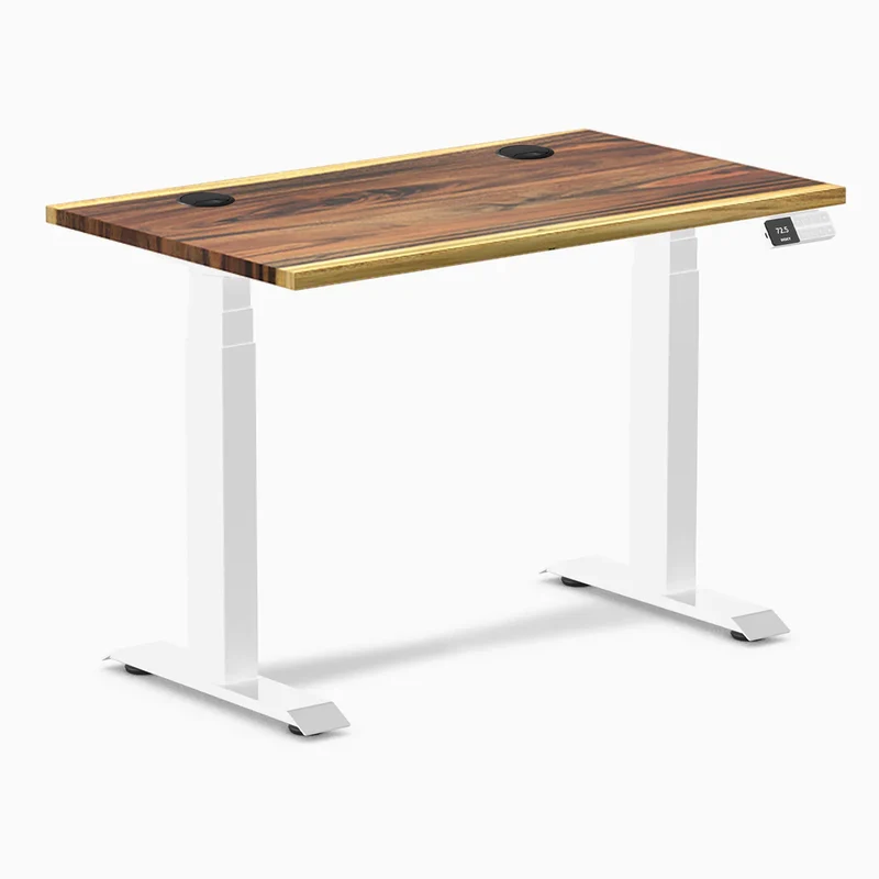 Desky Dual Mini Hardwood Sit Stand Desk