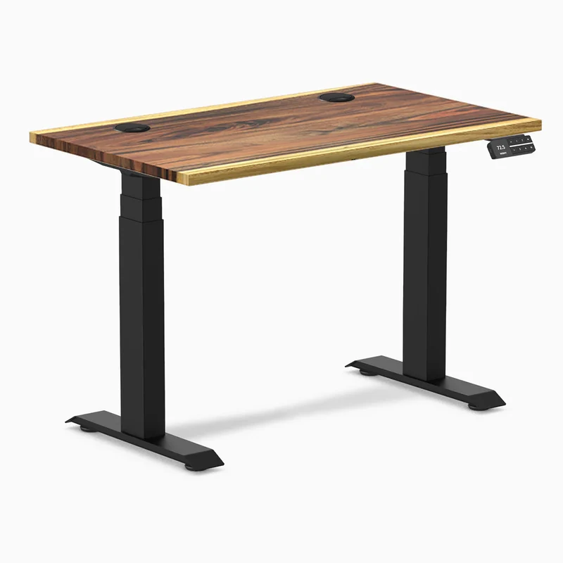 Desky Dual Mini Hardwood Sit Stand Desk