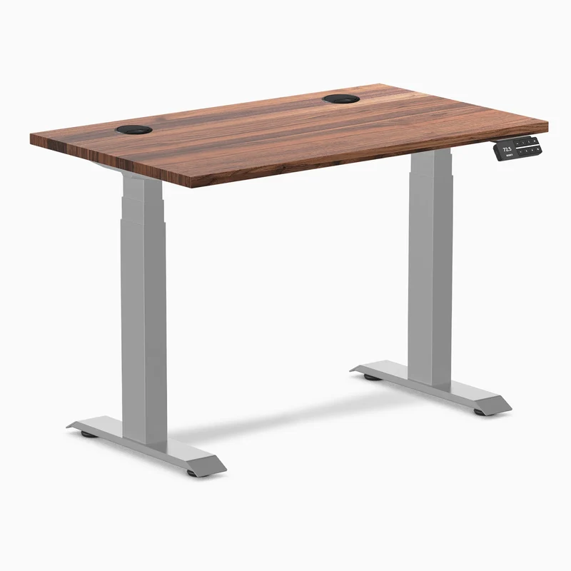 Desky Dual Mini Hardwood Sit Stand Desk