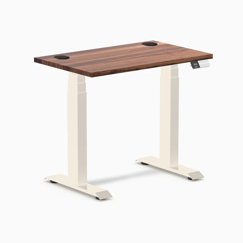 Desky Dual Mini Hardwood Sit Stand Desk