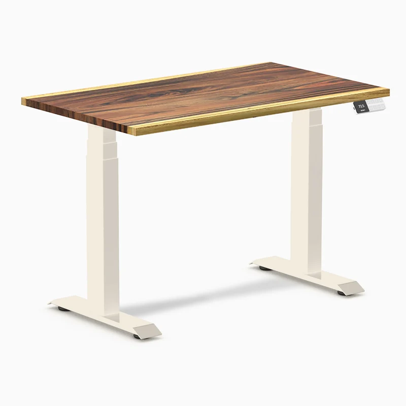 Desky Dual Mini Hardwood Sit Stand Desk