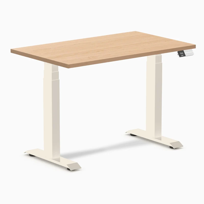 Desky Dual Mini Hardwood Sit Stand Desk