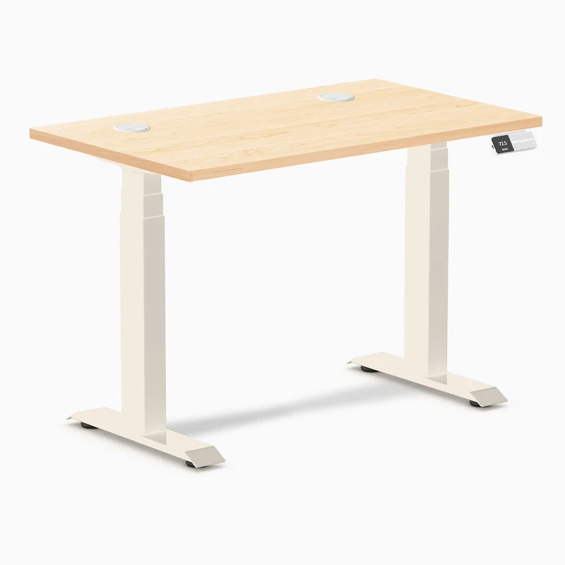 Desky Dual Mini Hardwood Sit Stand Desk