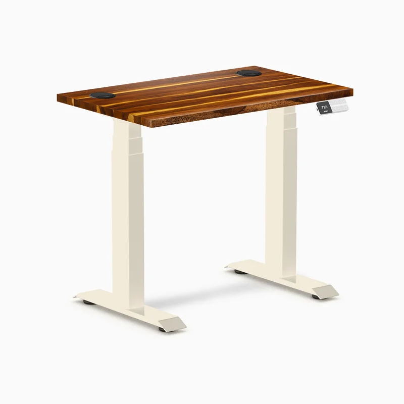 Desky Dual Mini Hardwood Sit Stand Desk