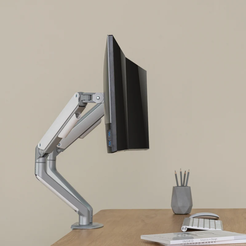 Desky Dual Spring Eco Monitor Arm