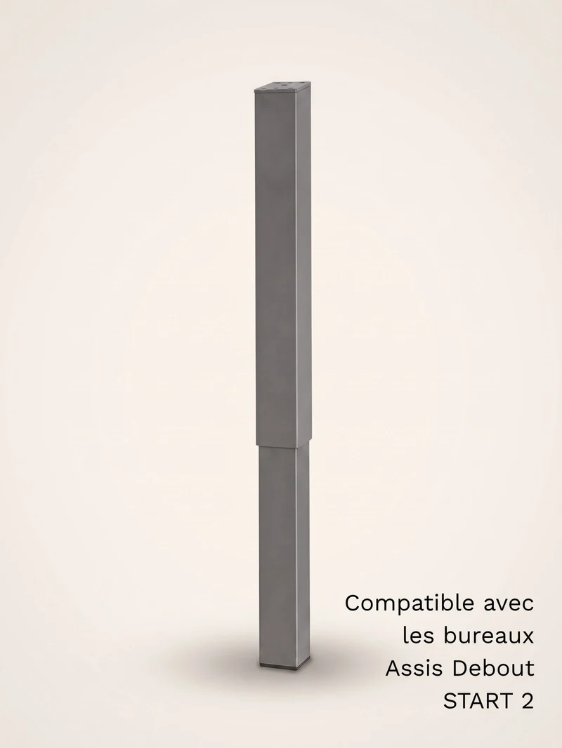 Colonne motorisée universelle pour bureau Assis Debout électrique