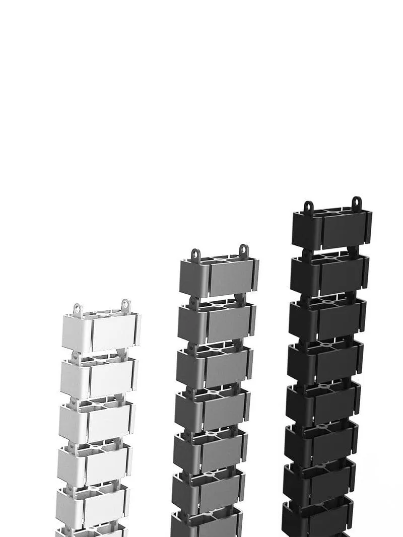Goulotte Passe-Câbles Verticale | 130 cm