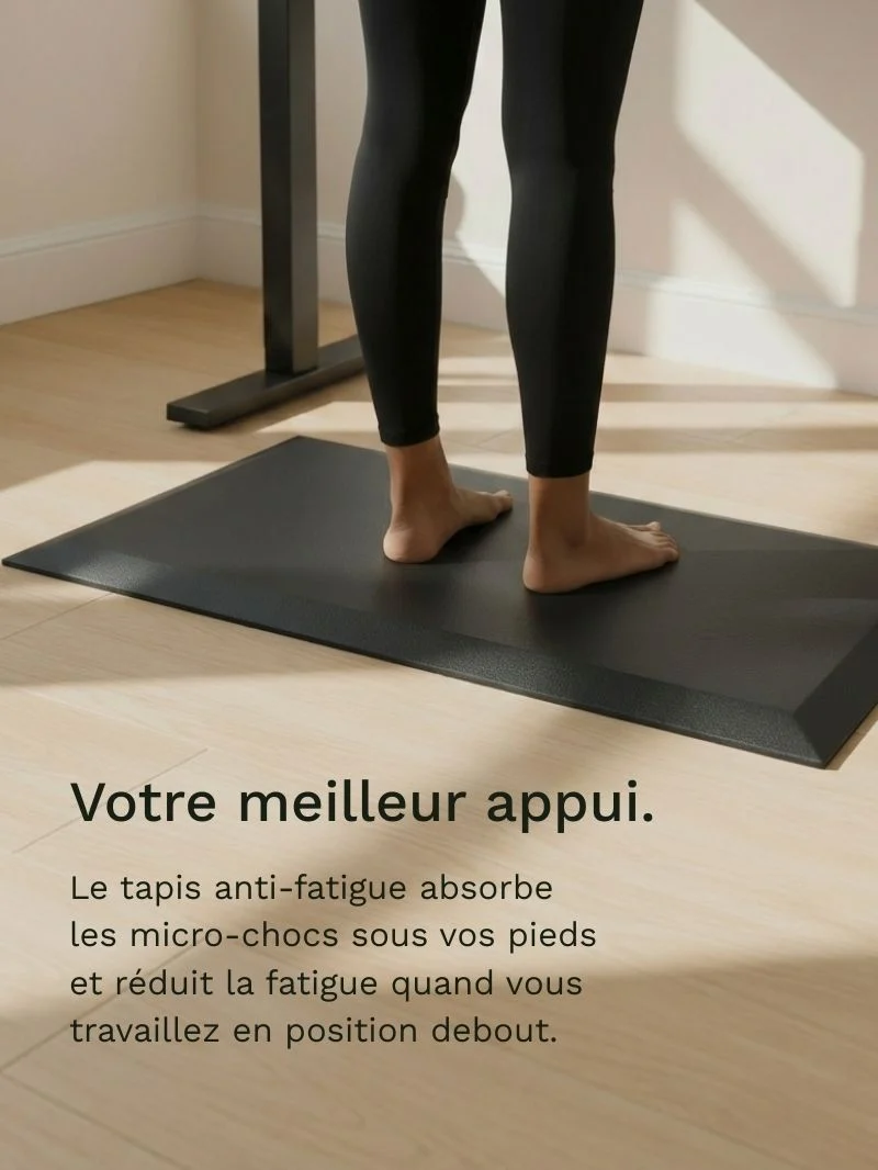 Tapis de Bureau Ergonomique Anti-Fatigue