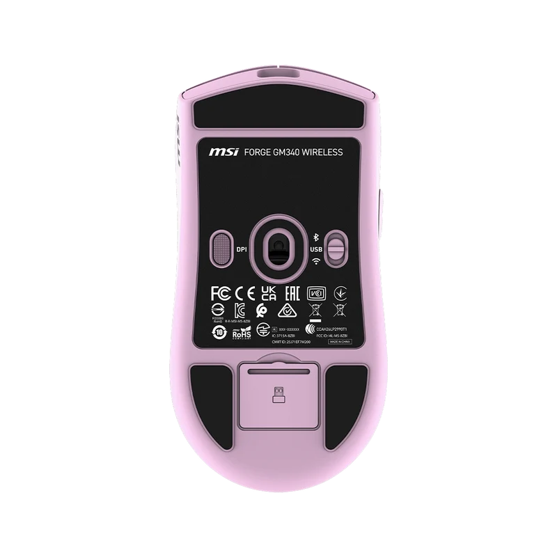 MSI FORGE GM340 WIRELESS VIOLET
