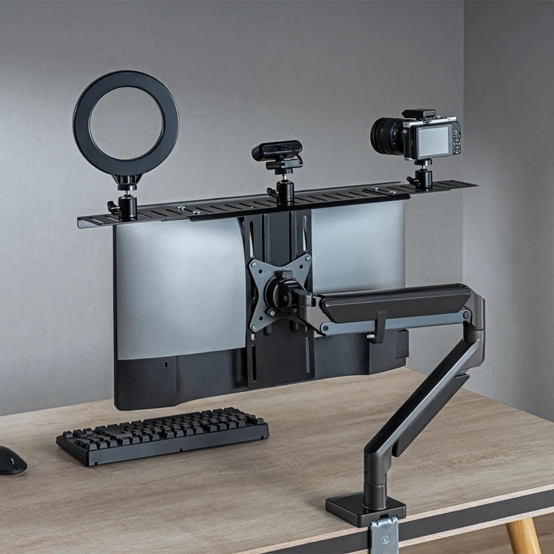 Desky Screen Caddy Shelf