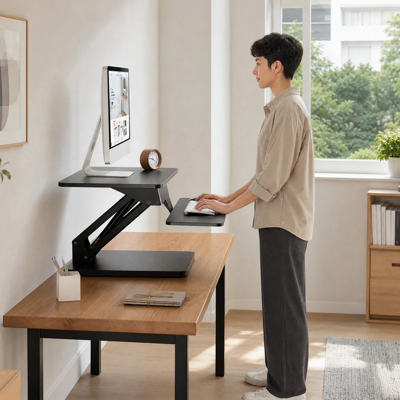 Desky Zero Standing Desk Converter