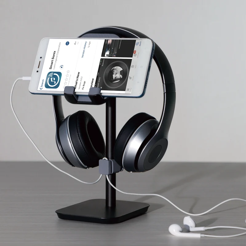 Desky Headphone and Phone Stand