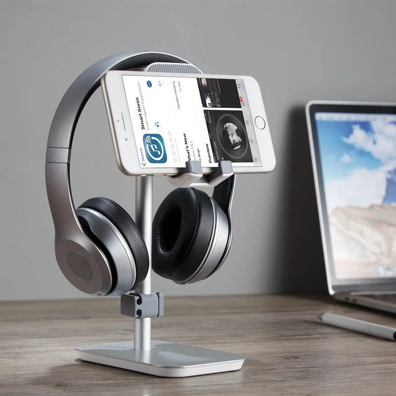 Desky Headphone and Phone Stand