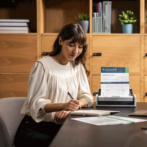 Brother - Scanner de documents | Wi-Fi | Recto/Verso - ADS-1800W