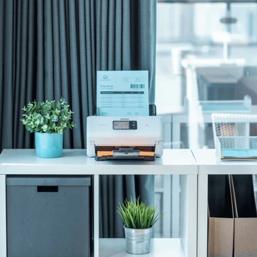 Brother - Scanner de documents | Wi-Fi | Recto/Verso - ADS-4500W