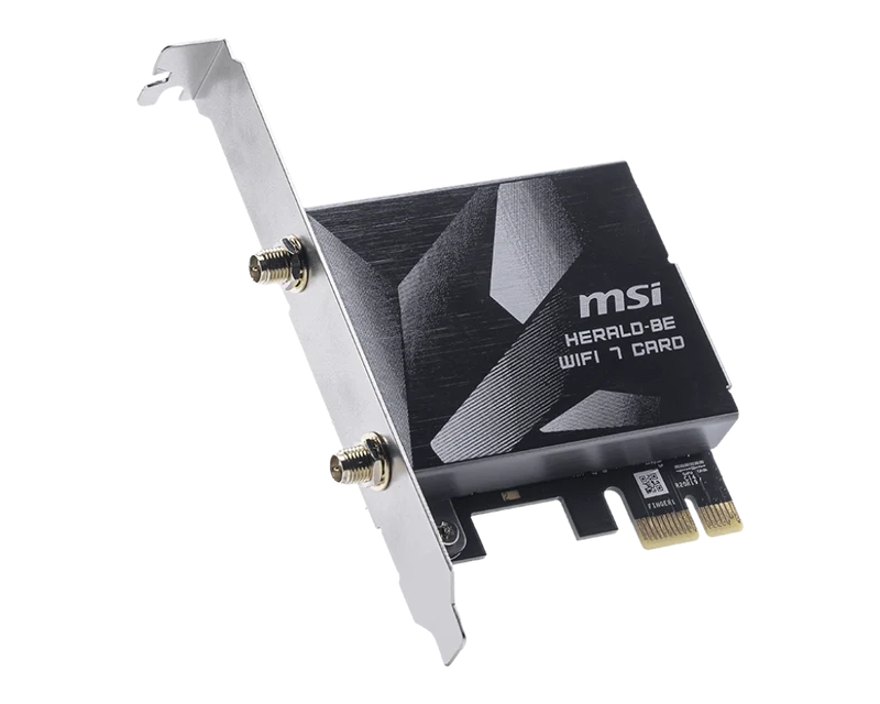 MSI HERALD BE9400 WiFi 7 PCIe Card