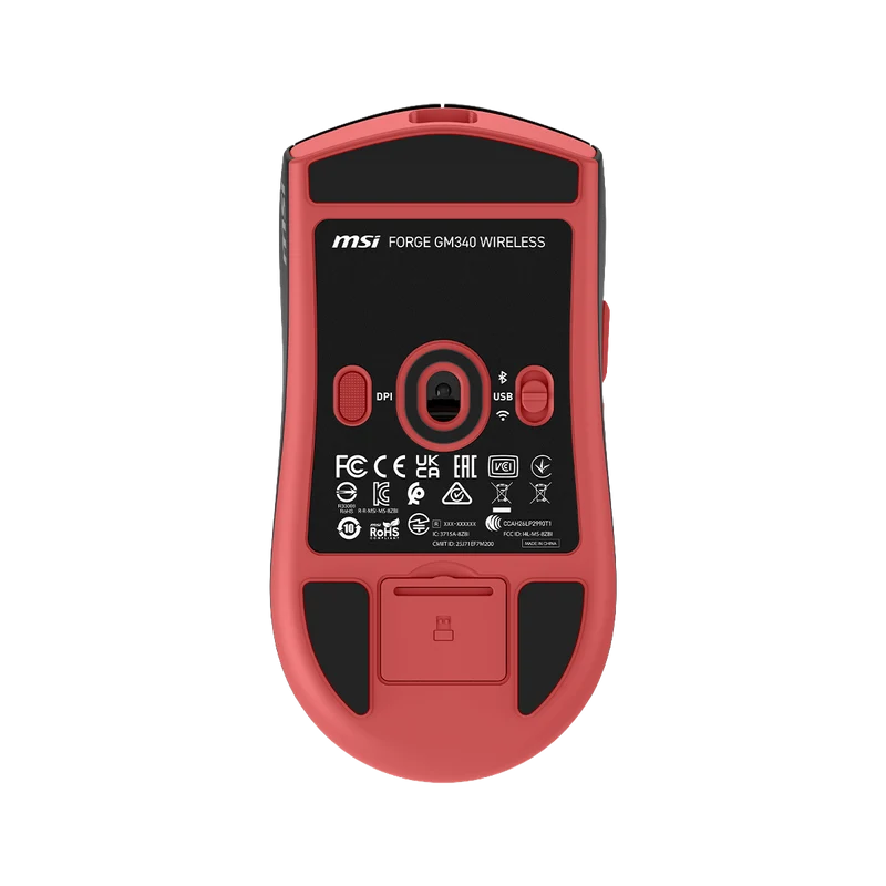 MSI FORGE GM340 WIRELESS BLACK