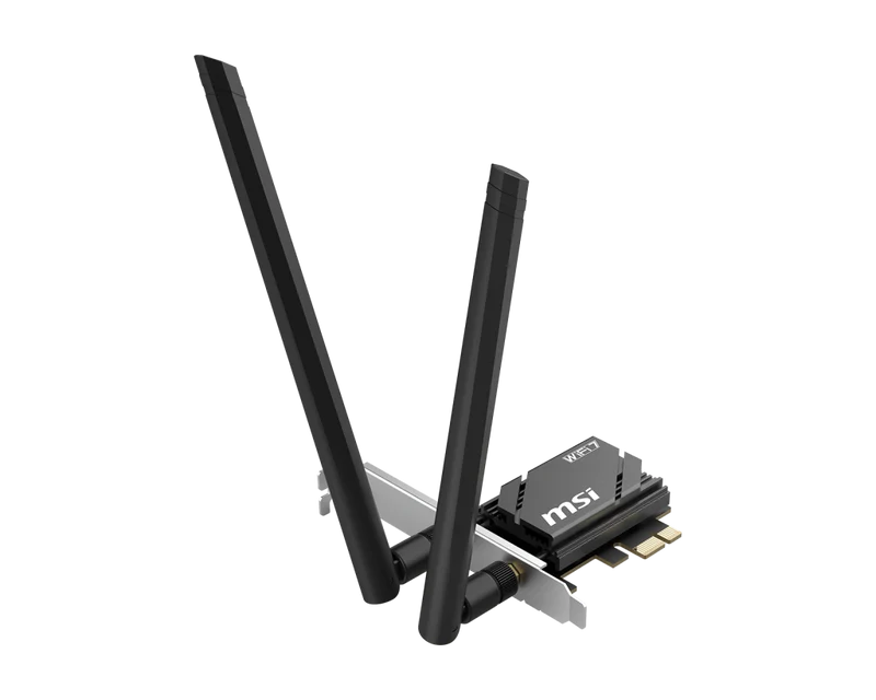 MSI HERALD BE6500 WiFi 7 PCIe Card