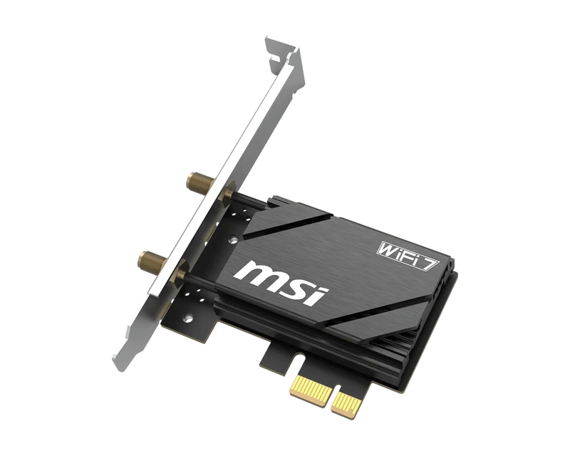 MSI HERALD BE6500 WiFi 7 PCIe Card