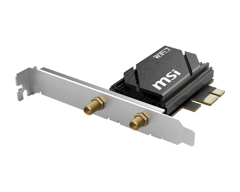 MSI HERALD BE6500 WiFi 7 PCIe Card
