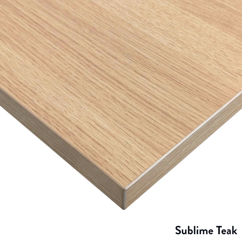Desky Dual Laminate Sit Stand Desk