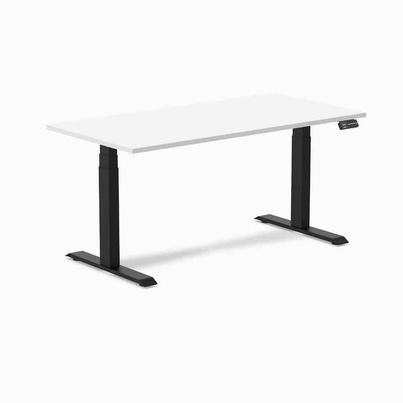 Desky Dual Laminate Sit Stand Desk