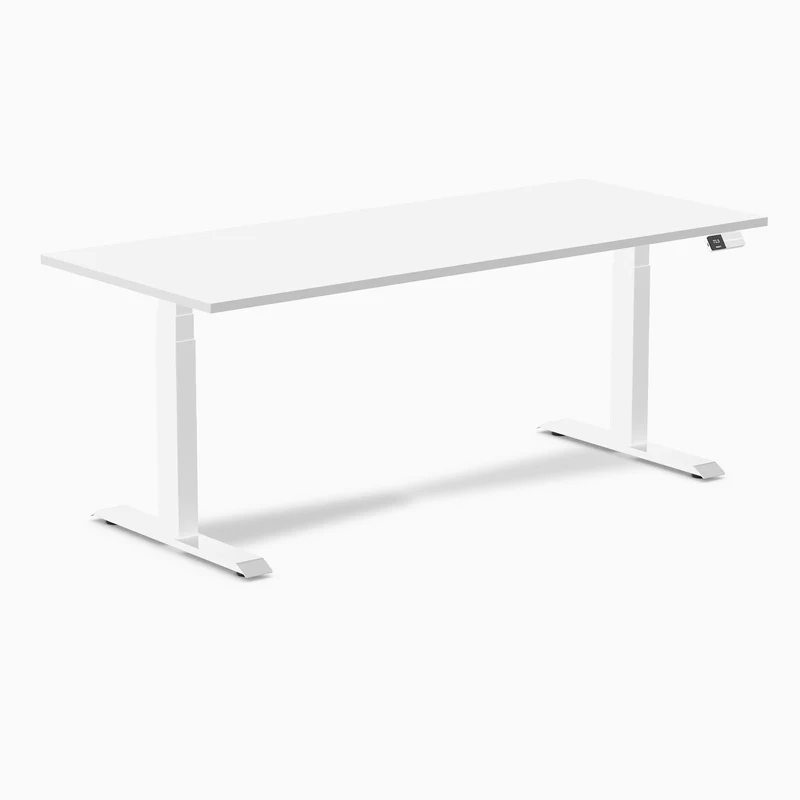 Desky Dual Laminate Sit Stand Desk