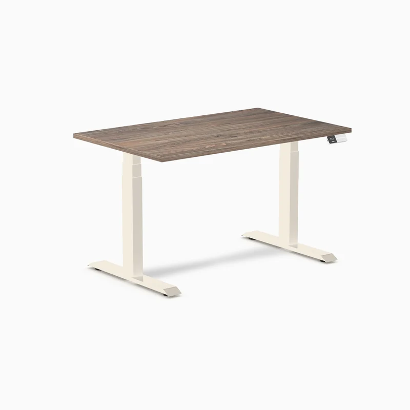 Desky Dual Laminate Sit Stand Desk