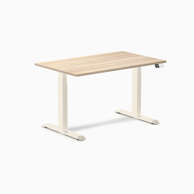 Desky Dual Laminate Sit Stand Desk