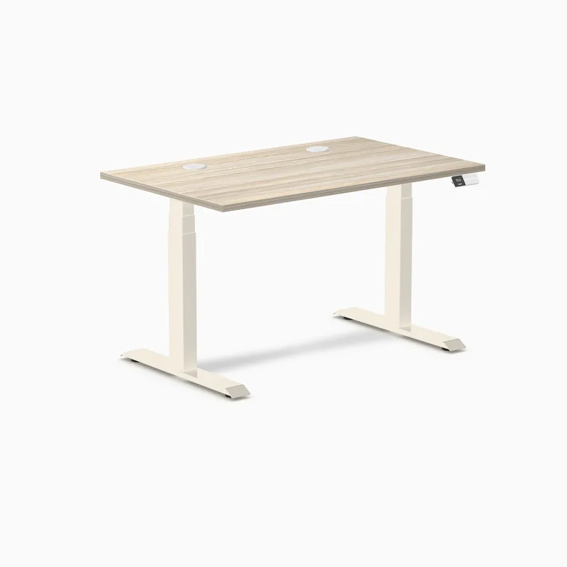 Desky Dual Laminate Sit Stand Desk