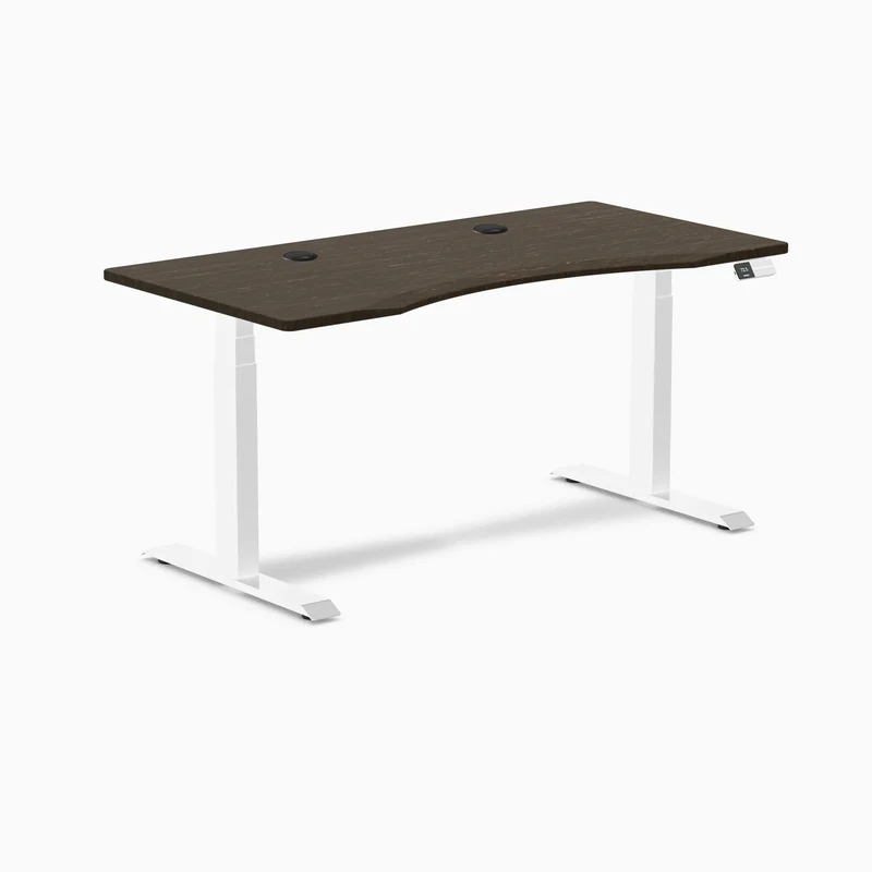 Desky Dual Ergo Edge Sit Stand Desk