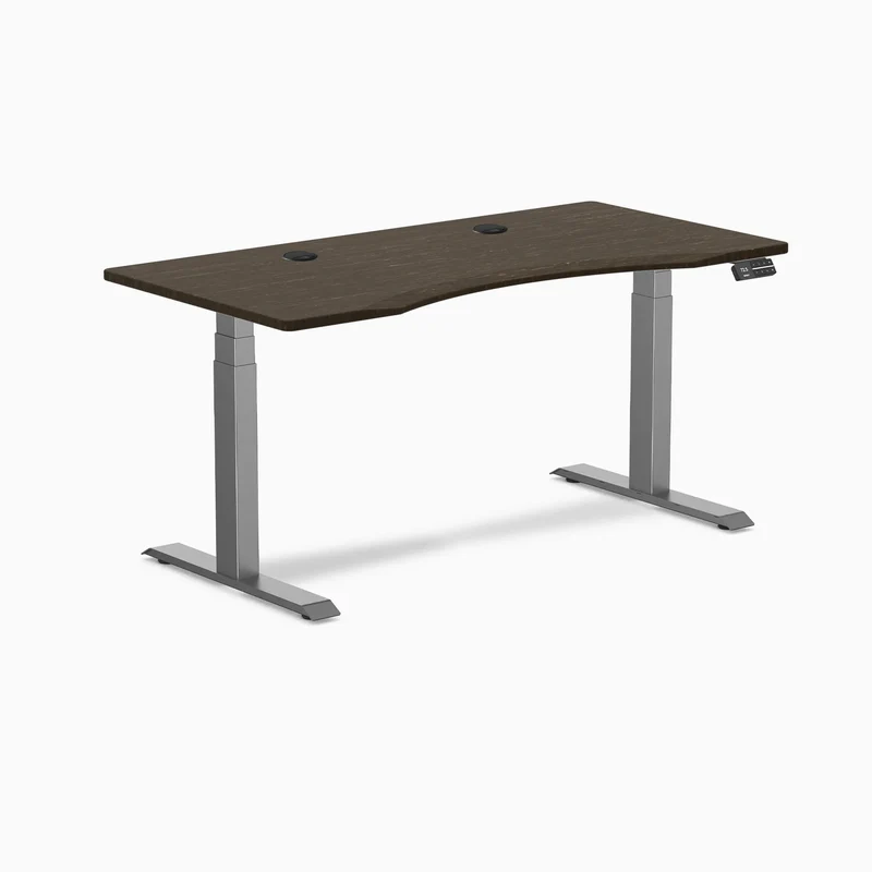 Desky Dual Ergo Edge Sit Stand Desk