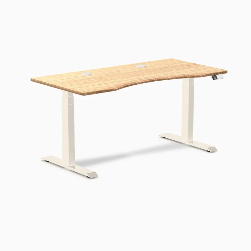 Desky Dual Ergo Edge Sit Stand Desk