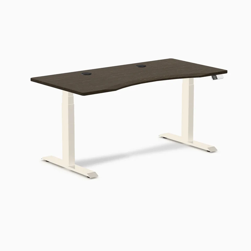 Desky Dual Ergo Edge Sit Stand Desk