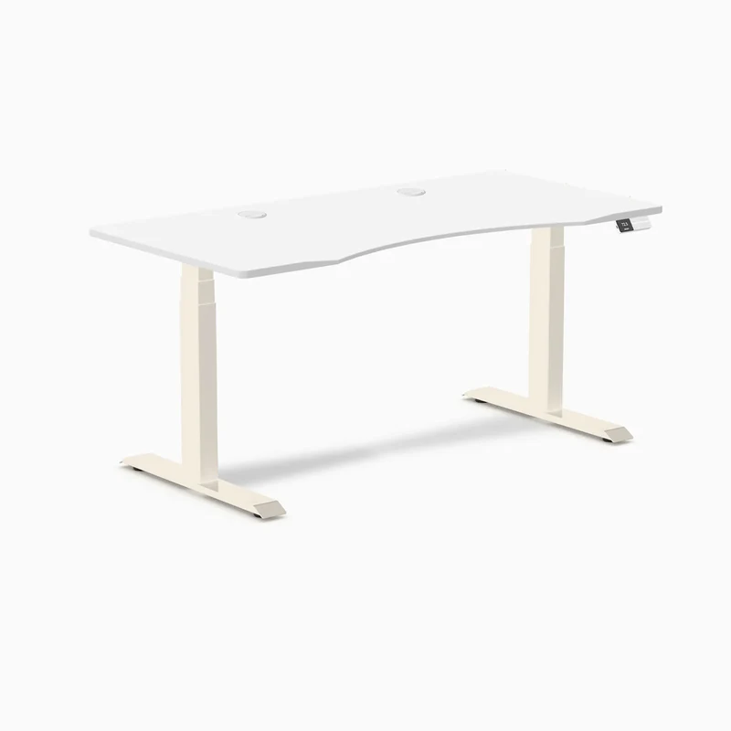 Desky Dual Ergo Edge Sit Stand Desk