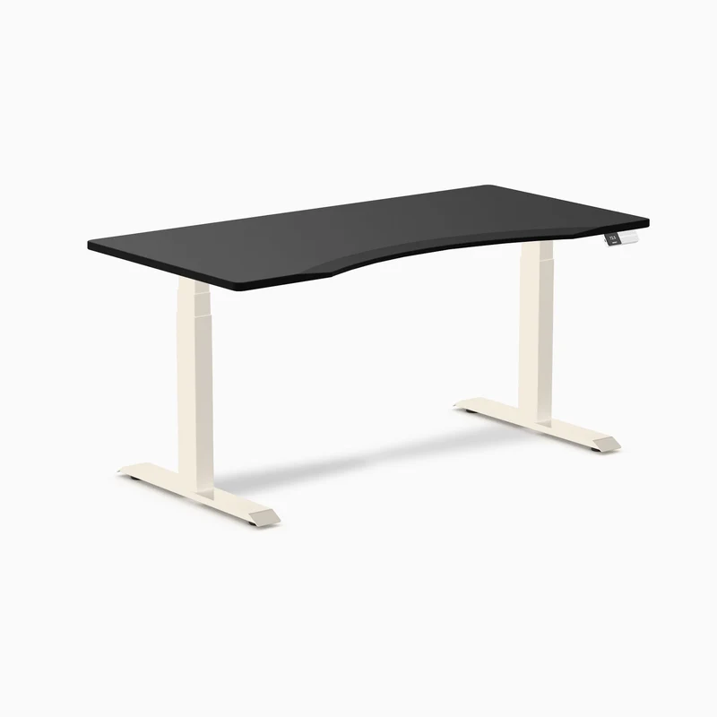Desky Dual Ergo Edge Sit Stand Desk