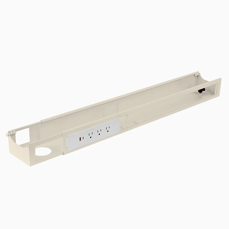 Desky Integrated Cable & Power Channel