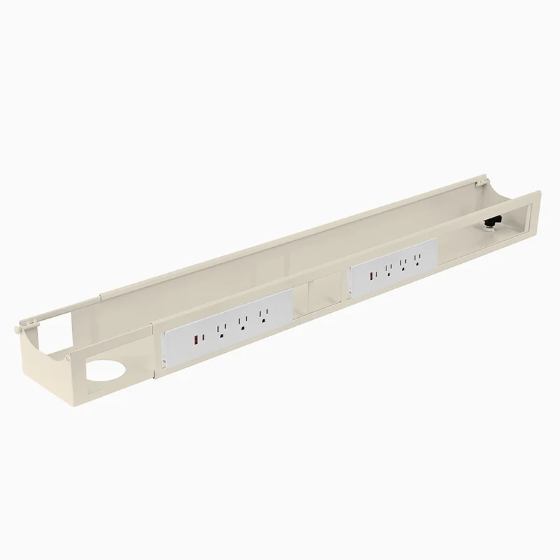 Desky Integrated Cable & Power Channel