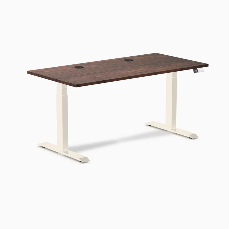 Desky Dual Softwood Sit Stand Desk