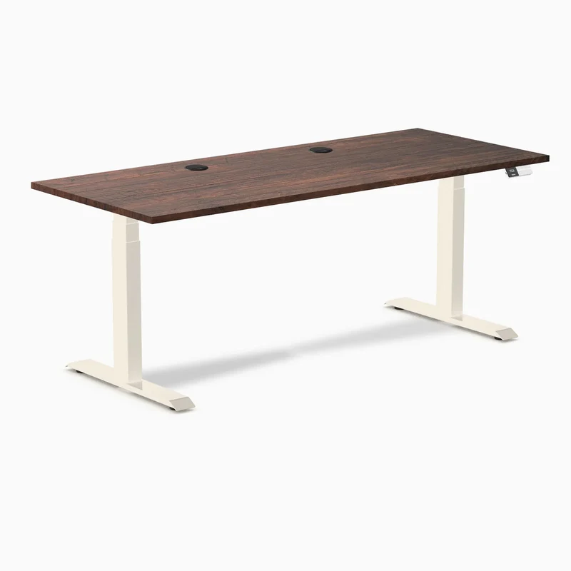 Desky Dual Softwood Sit Stand Desk
