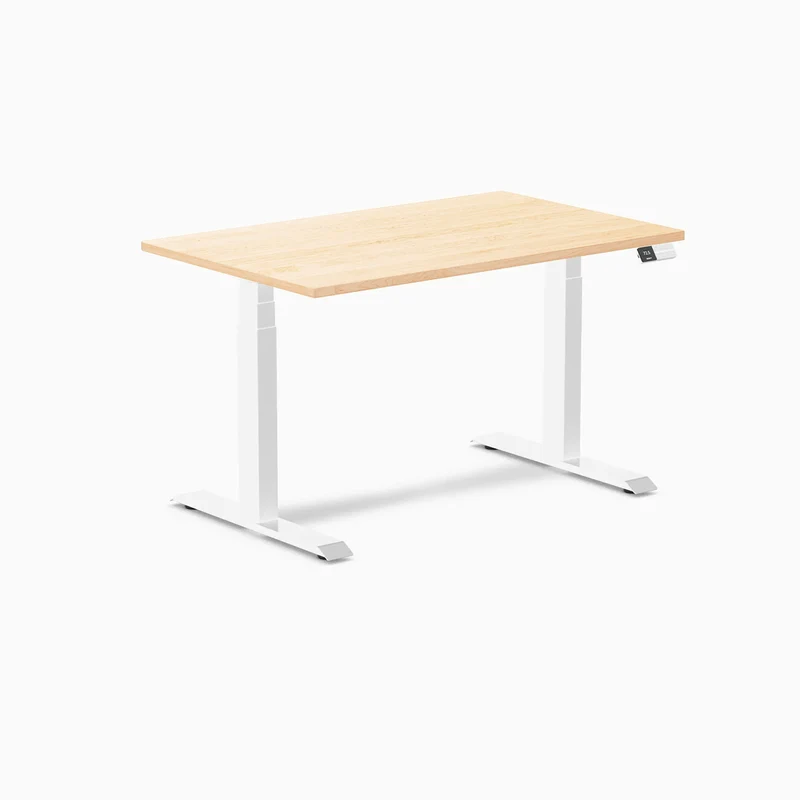 Desky Dual Hardwood Sit Stand Desk